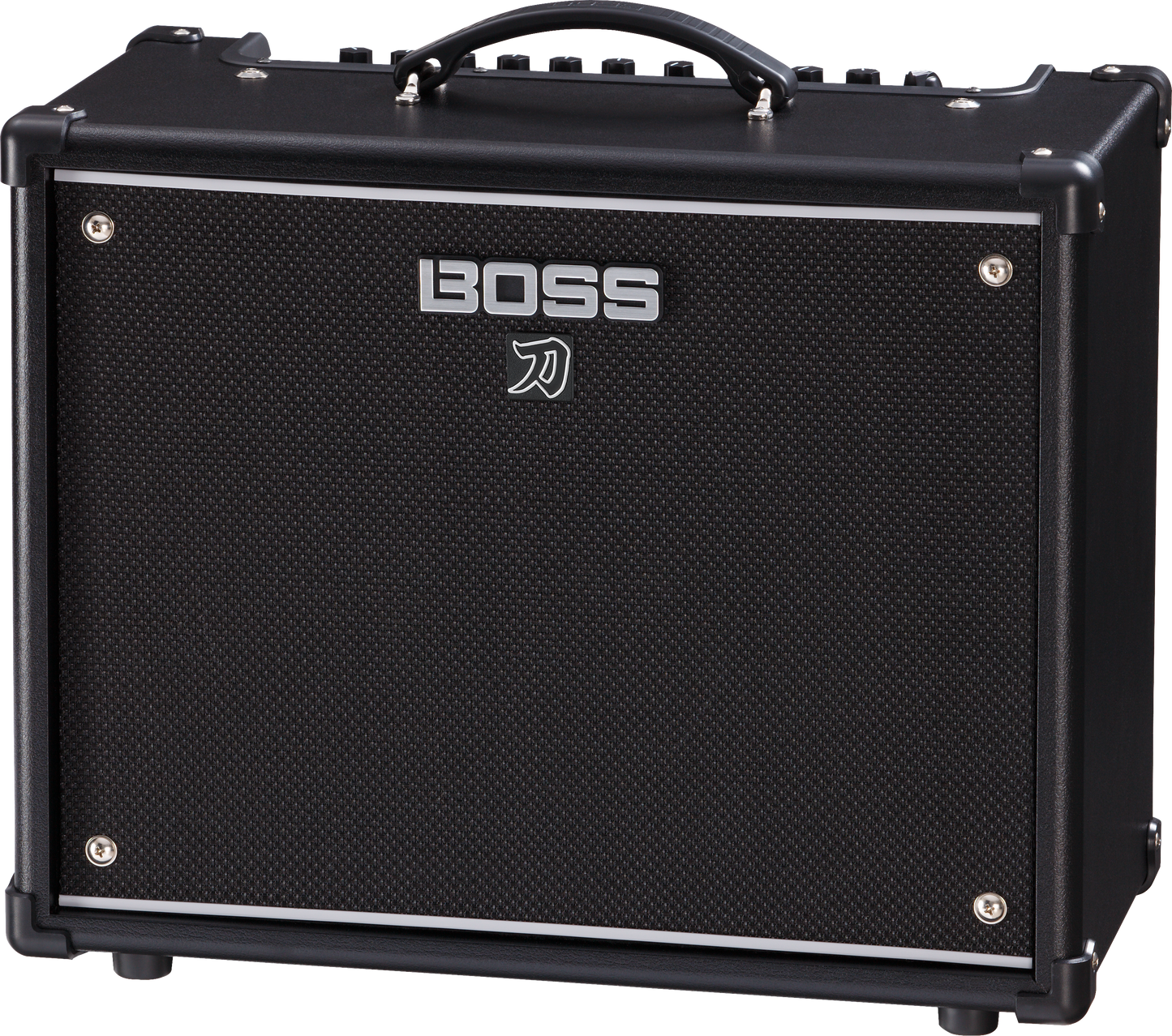 Front angle of Boss Katana Gen 3 50W 1x12" Combo Amp.