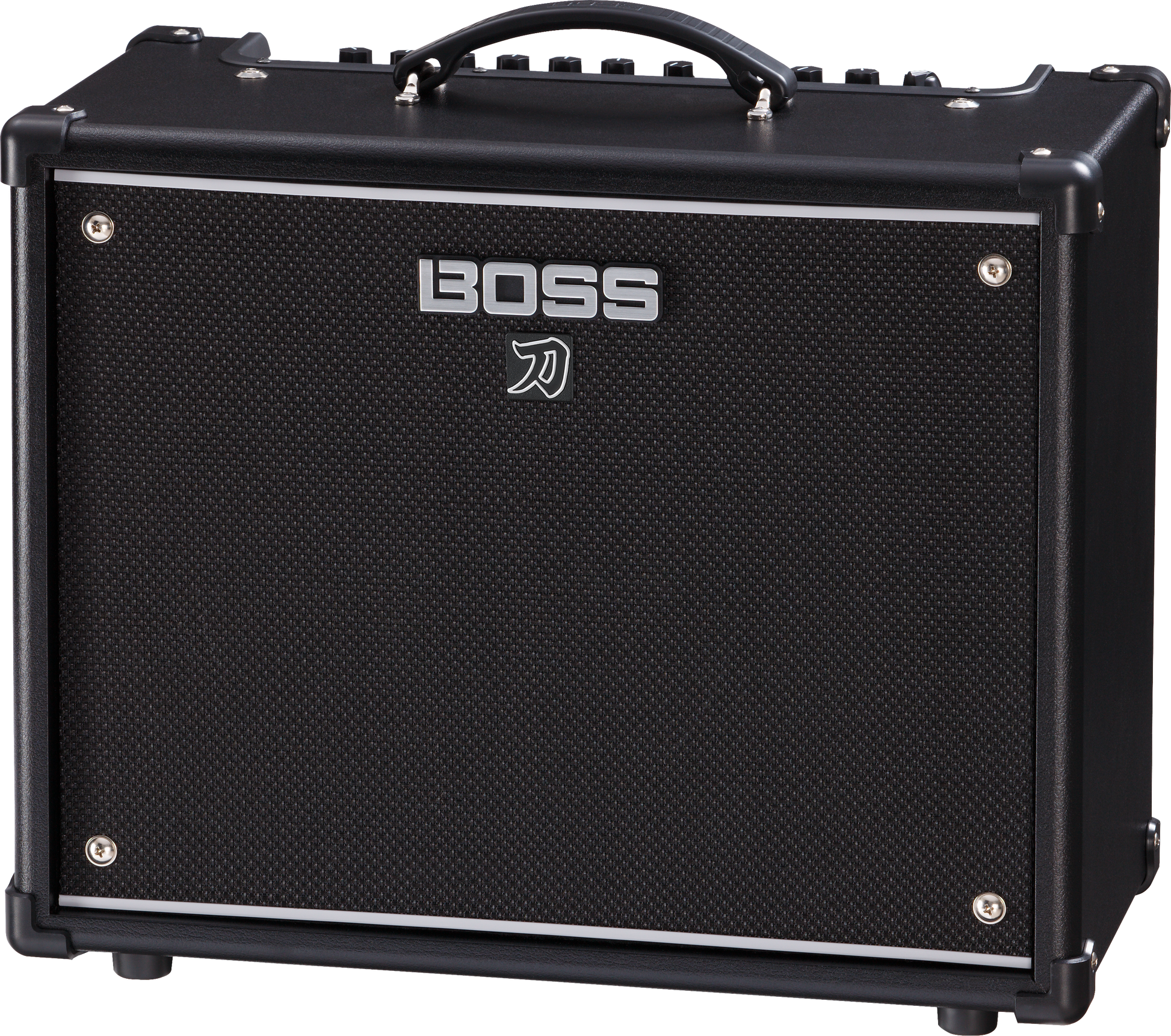 Front angle of Boss Katana Gen 3 50W 1x12" Combo Amp.