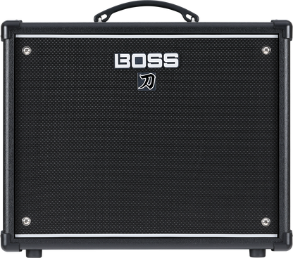 Front of Boss Katana Gen 3 50W 1x12" Combo Amp.