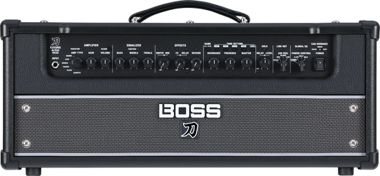 Front of Boss Katana Gen 3 Artist 100W Head Guitar Amp.