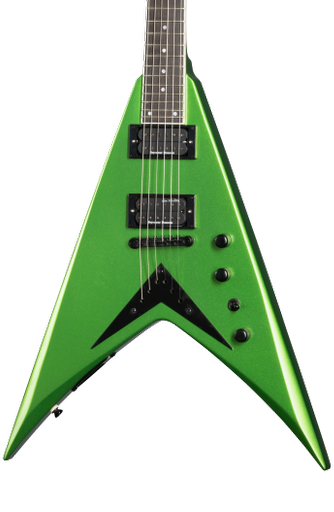 Kramer Dave Mustaine Vanguard Rust In Peace Alien Tech Green w/case