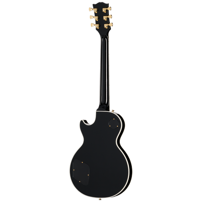 Back of Gibson Les Paul Custom 70s Buttercream Top.