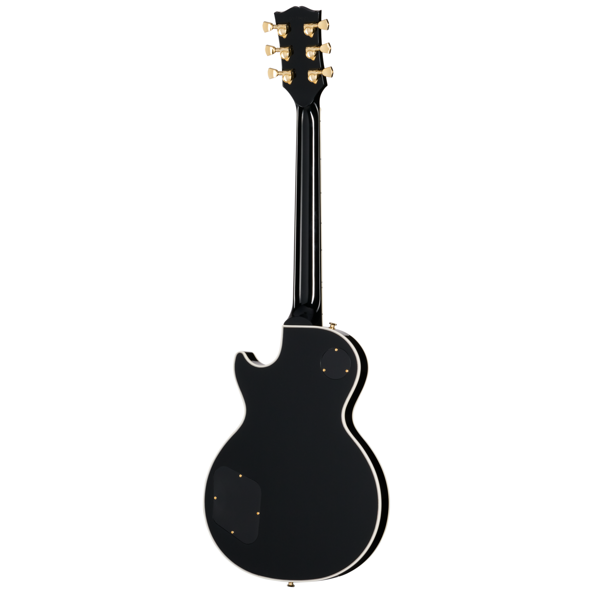 Back of Gibson Les Paul Custom 70s Ebony.