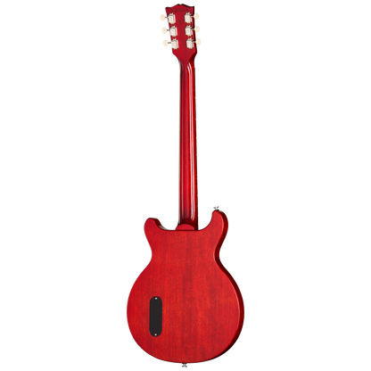 Back of Gibson USA Les Paul Junior Double Cutaway Vintage Cherry.