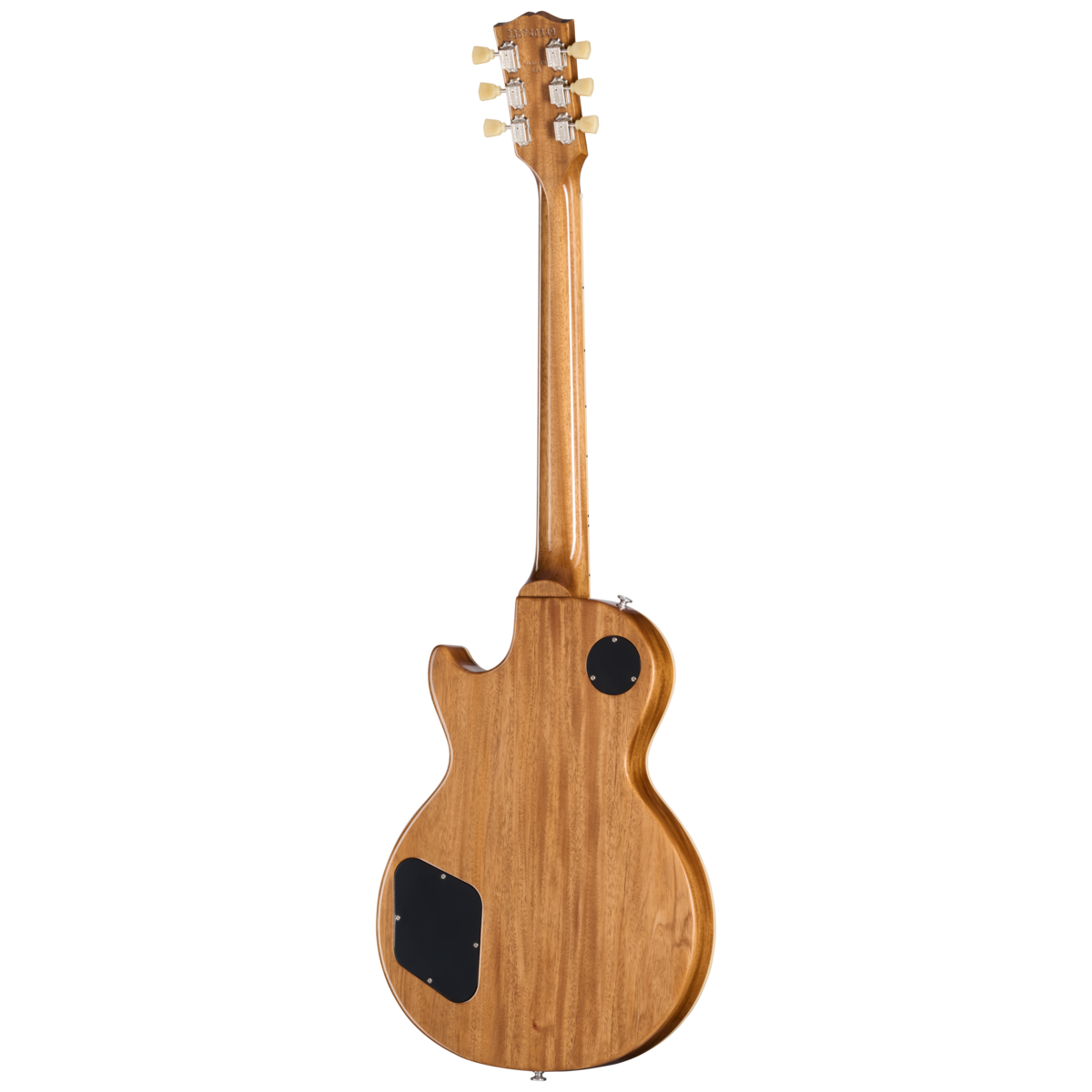 Back of Gibson Les Paul Standard 50s Double Trouble Vintage Honey Burst Gloss.