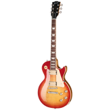 Full frontal of Gibson Les Paul Standard 60s Double Trouble Vintage Cherry Sunburst Gloss.