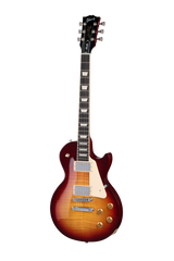 Full frontal of Gibson USA Les Paul Studio Session Bourbon Burst.