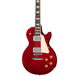 Front of Gibson Les Paul Studio Session Cherry.