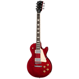 Full frontal of Gibson Les Paul Studio Session Cherry.