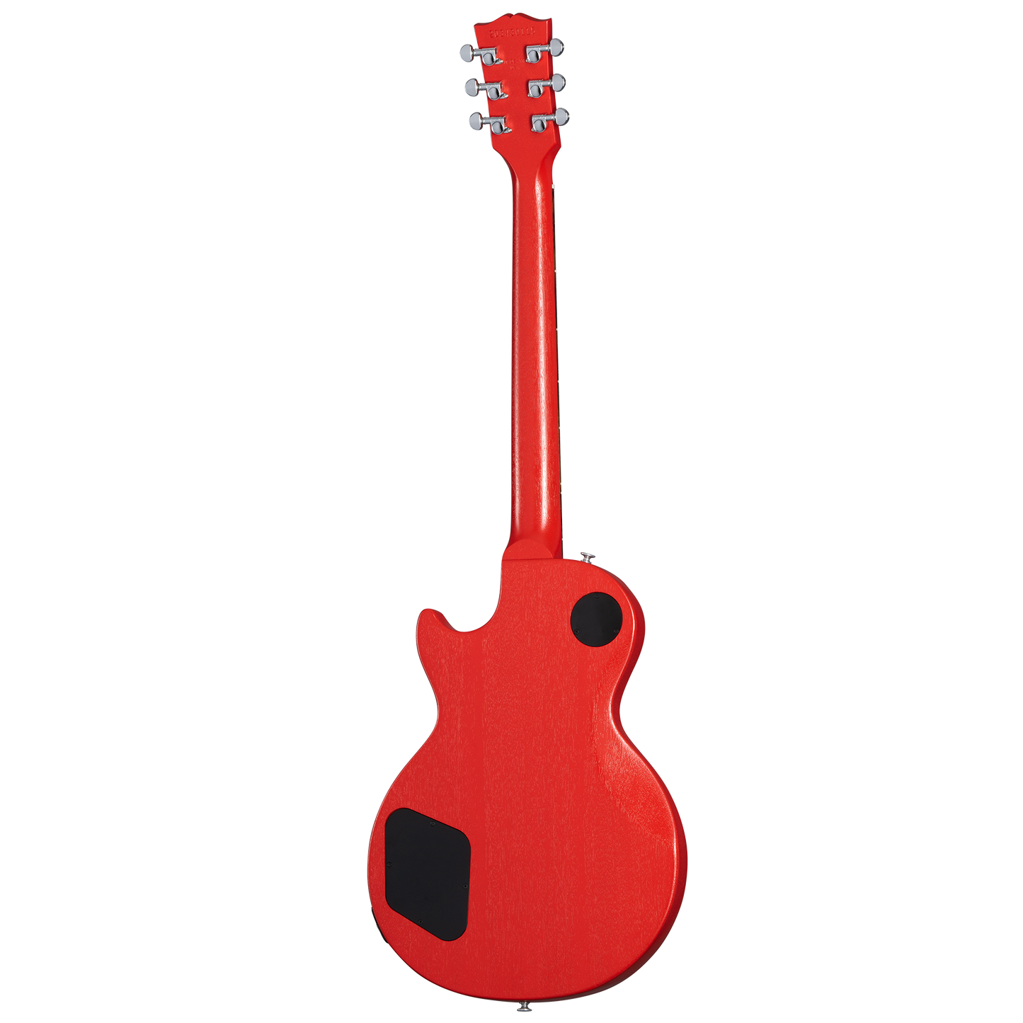 Back shot of Gibson Les Paul Modern Lite Cardinal Red Satin w/case
