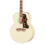 Front of Gibson SJ-200 Standard Classic White.