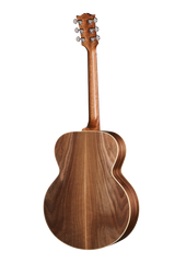 Full back shot of Gibson SJ-200 Studio Walnut Gloss Top Natural w/case