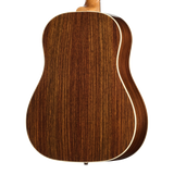 Back of body of Gibson Acoustic J-45 Standard Rosewood Rosewood Burst LR Baggs Hi-Fi DNA.