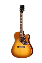 Full frontal of Gibson Hummingbird Standard EC Heritage Cherry Sunburst.