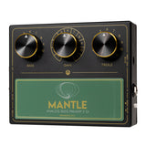 Front left angle of Walrus Audio Mantle Bass Pre-Amp/DI Black.