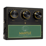 Front right angle of Walrus Audio Mantle Bass Pre-Amp/DI Black.