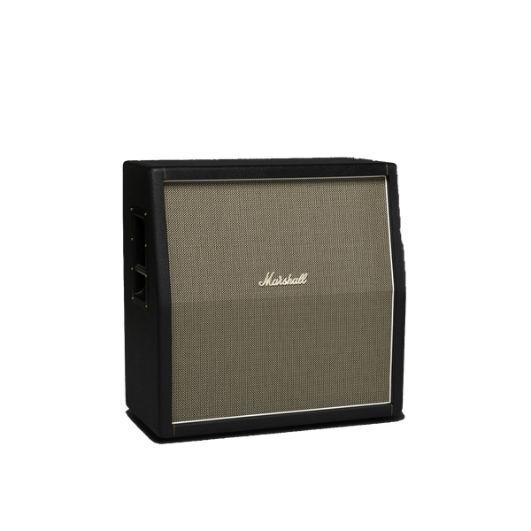 Front angle of Marshall 1960AHW Handwired 1960A Cabinet.