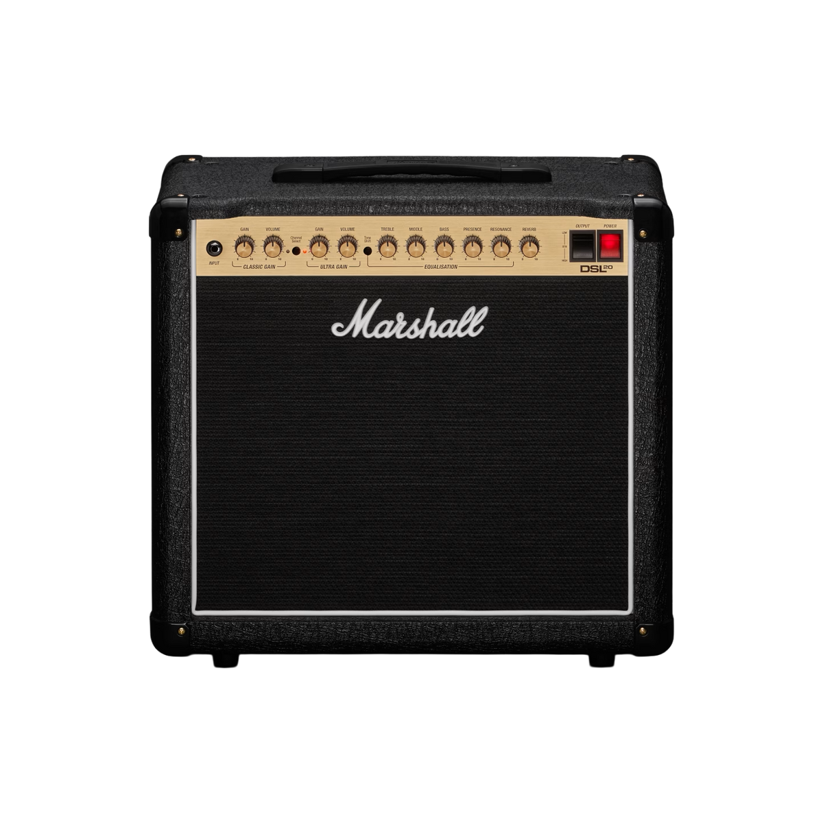 Front of Marshall DSL20CR 20w 1x12 Combo.