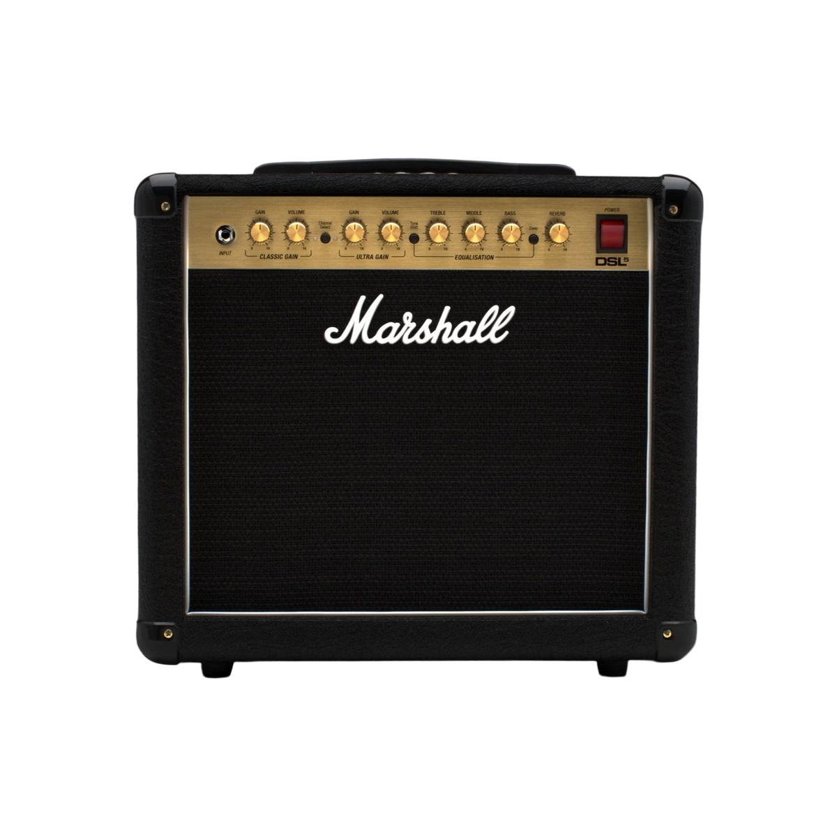 Front of Marshall DSL5CR 5w 1x10 Combo.