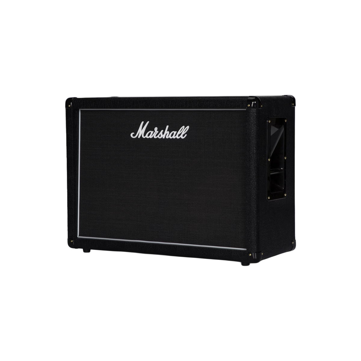 Front left angle of Marshall MX212R 2x12 Cabinet.