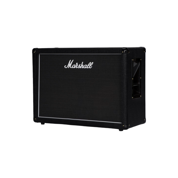 Front left angle of Marshall MX212R 2x12 Cabinet.