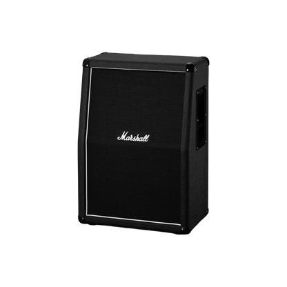 Front right angle of Marshall SC212 2x12 Speaker cabinet.