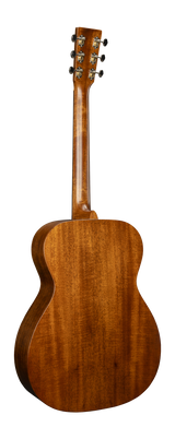 Back of Martin 000-17 Dark Mahogany Satin.
