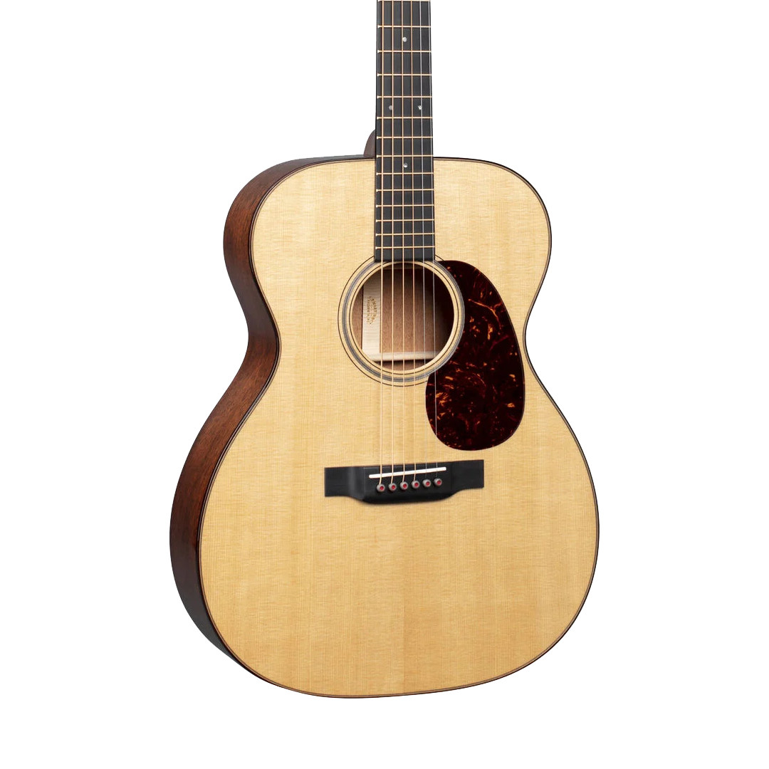 Front of Martin 000-18E LRB Modern Deluxe w/LR Baggs.

