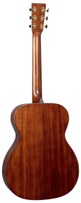 Back of Martin 000-18 Modern Deluxe Natural.