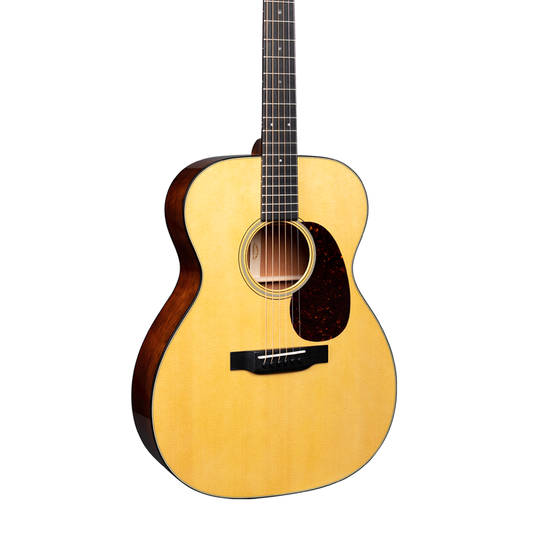 Front of Martin 000-18 Natural.