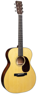 Full frontal of Martin 000-18 Natural.