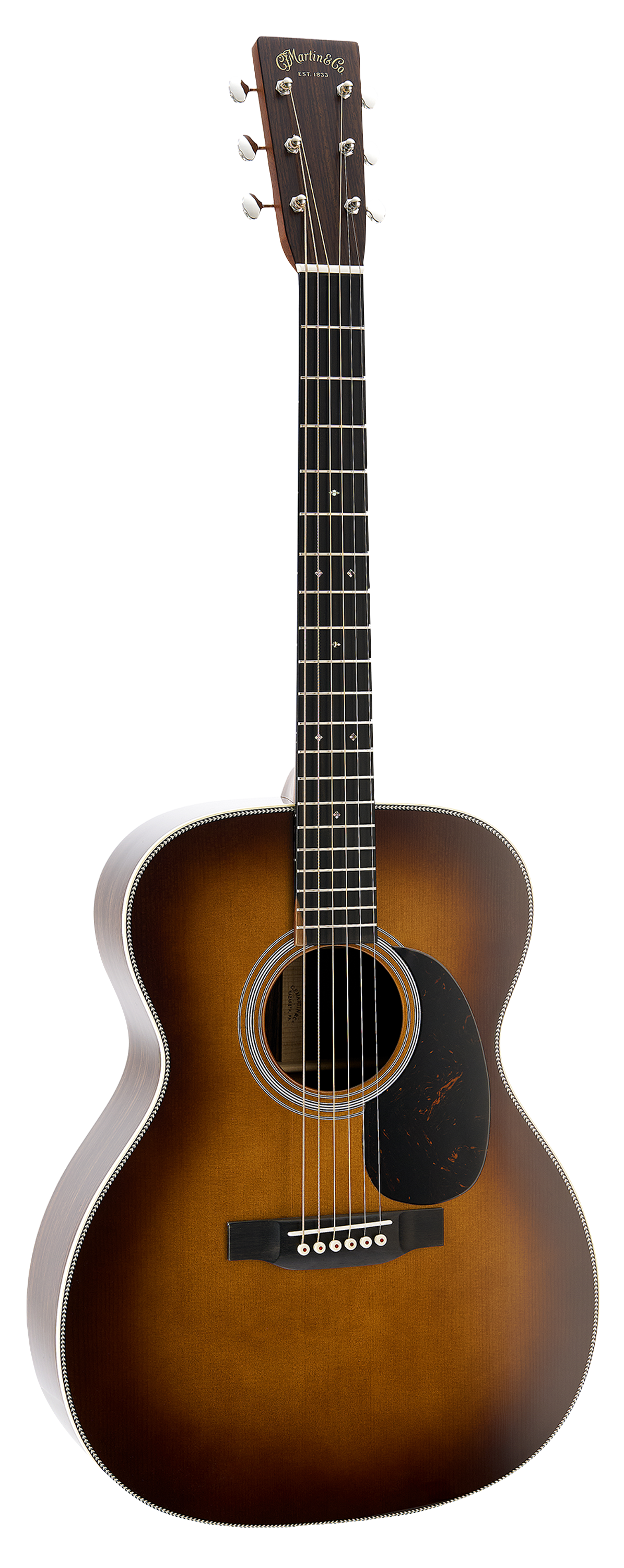 Full frontal of Martin 000-28 1933 Ambertone.