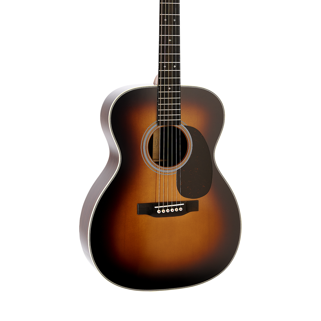 Front of Martin 000-28 1935 Sunburst.