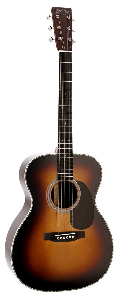 Full frontal of Martin 000-28 1935 Sunburst.