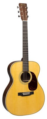 Full frontal of Martin 000-28 Natural.