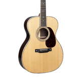 Front of Martin 000-42 Modern Deluxe Natural.
