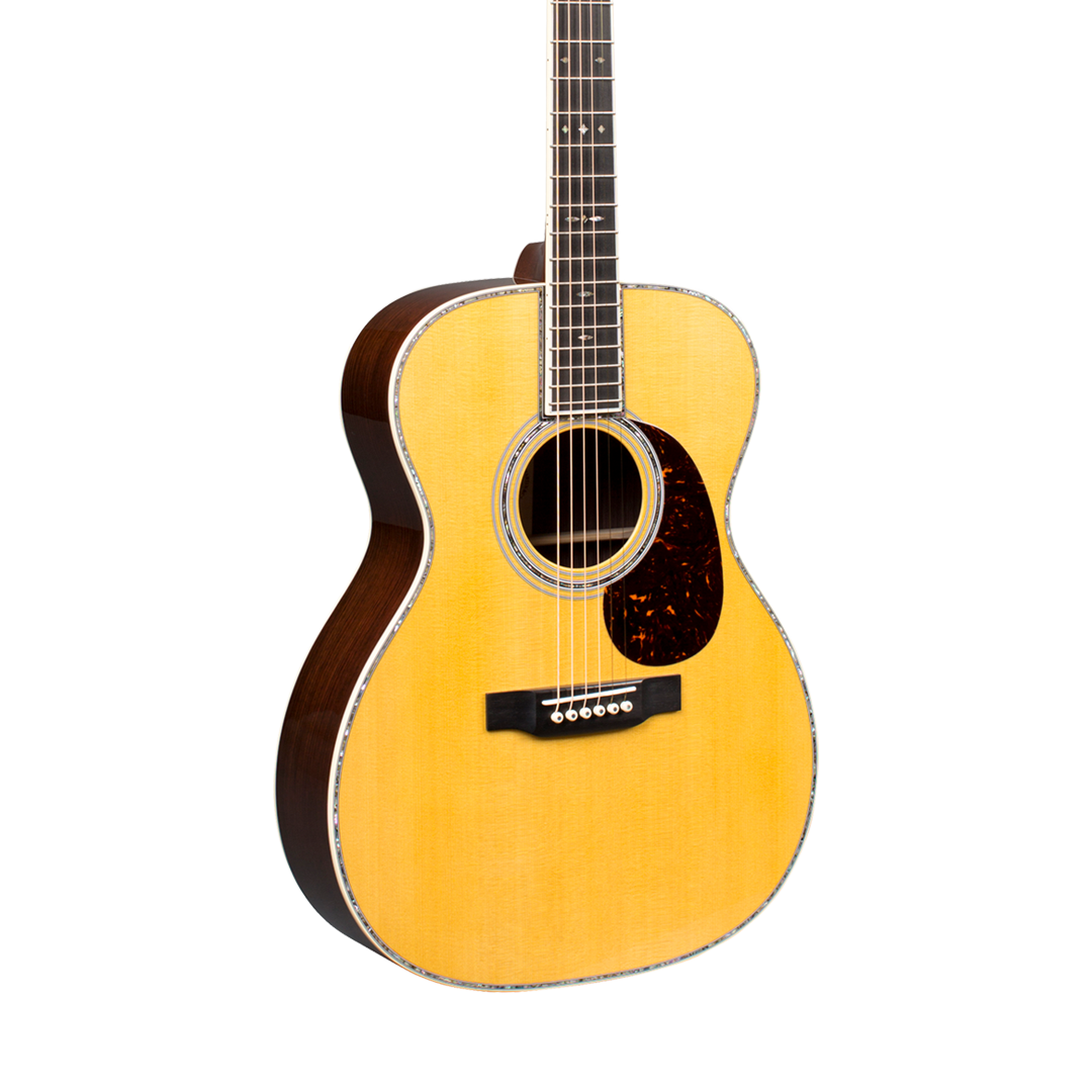 Front of Martin 000-42 Natural.