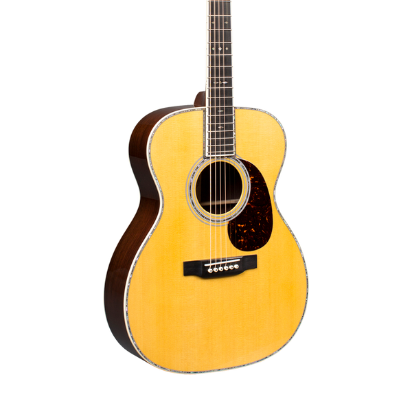 Front of Martin 000-42 Natural.