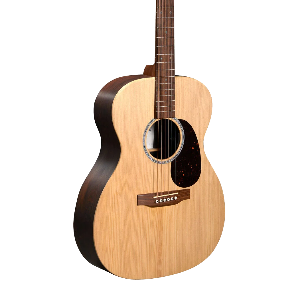 Front of Martin 000-X2E Brazilian Rosewood.
