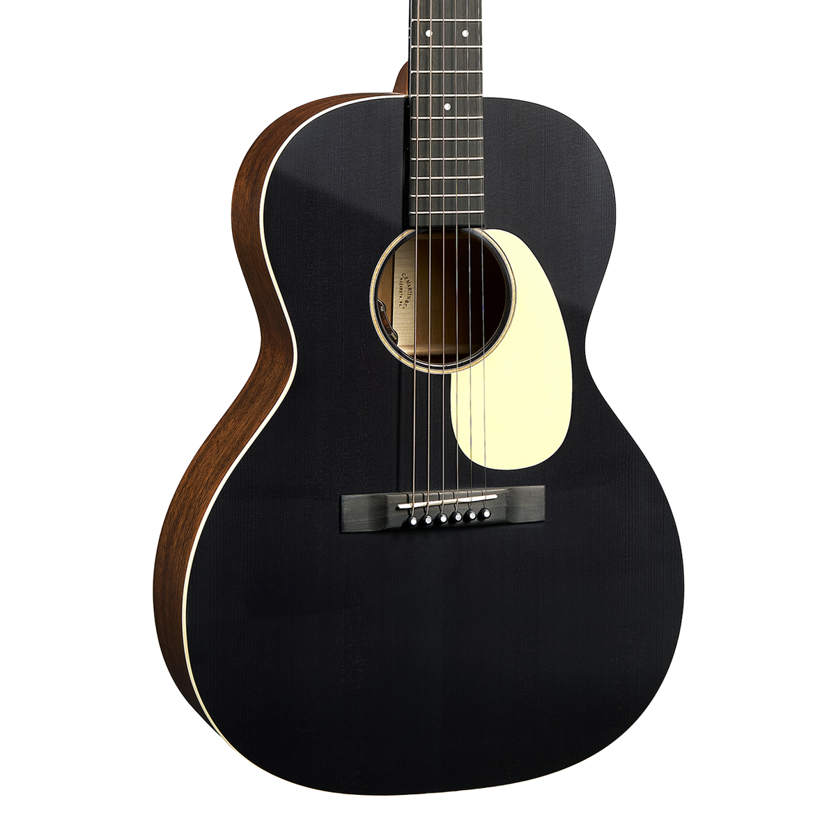 Front of Martin 00L-16E Black Smoke.