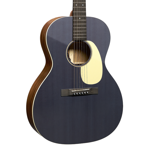 Front of Martin 00L-16E Blue Denim.