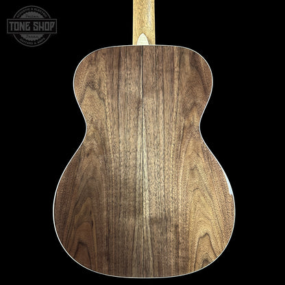 Back of Martin Custom Shop 000-14F Factory Exclusive Sitka Black Walnut 2951026 body.
