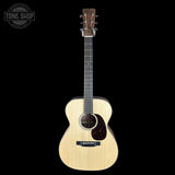 Full frontal of Martin Custom Shop 000-14F Factory Exclusive Sitka Black Walnut 2951026.