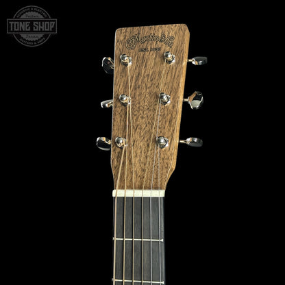 Headstock of Martin Custom Shop 000-14F Factory Exclusive Sitka Black Walnut 2951026.