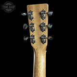 Back of Martin Custom Shop 000-14F Factory Exclusive Sitka Black Walnut 2951130 headstock.