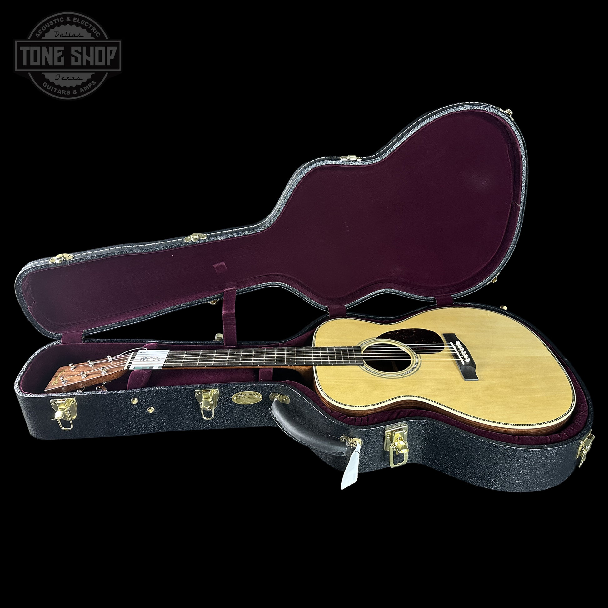 Martin Custom Shop 000 14-Fret Wild Grain East Indian Rosewood in case.