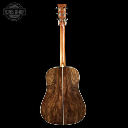 Back of Martin Custom Shop Dread 14-Fret Wild Grain East Indian Rosewood 2981106.
