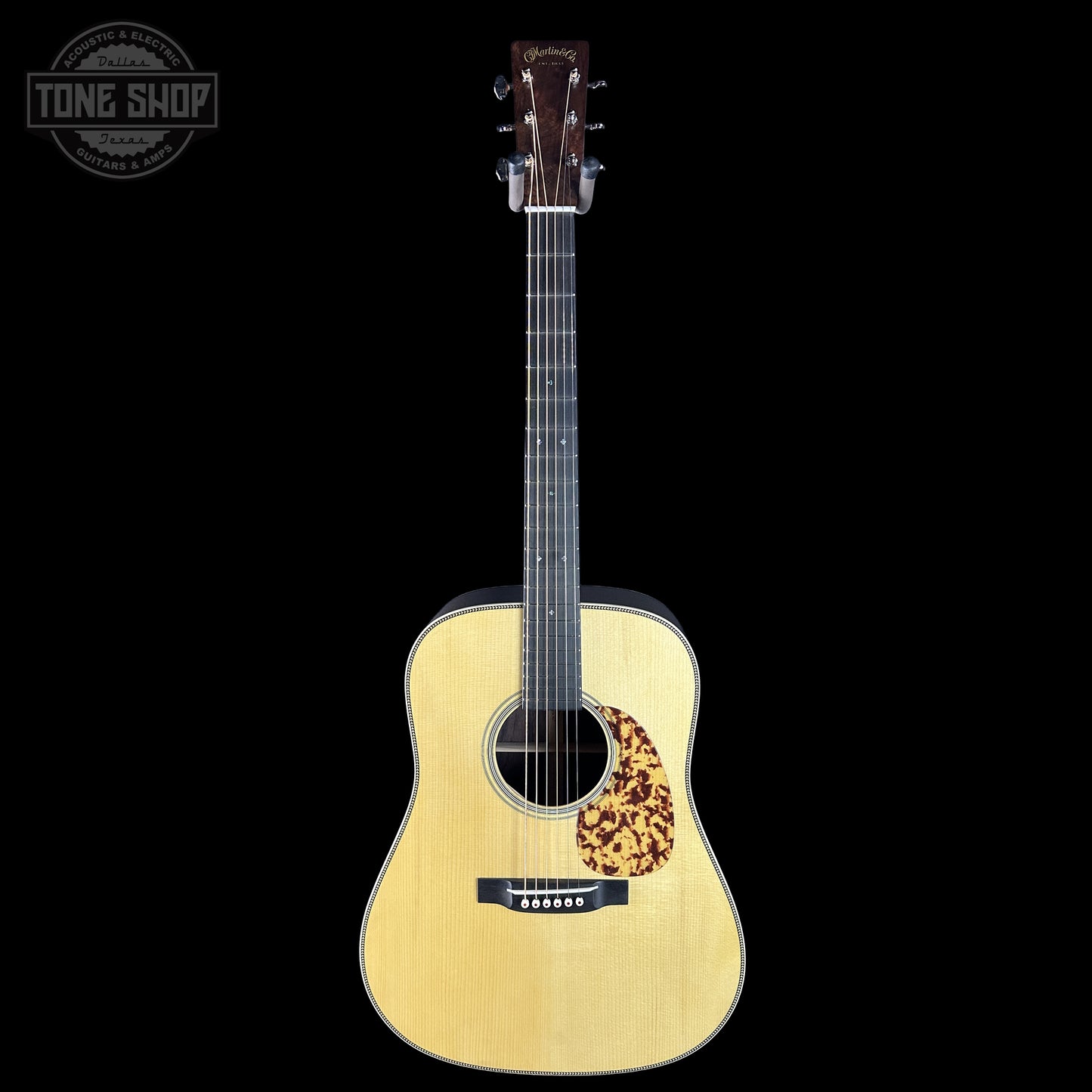 Full frontal of Martin Custom Shop Dread 14-Fret Wild Grain East Indian Rosewood 2981106.