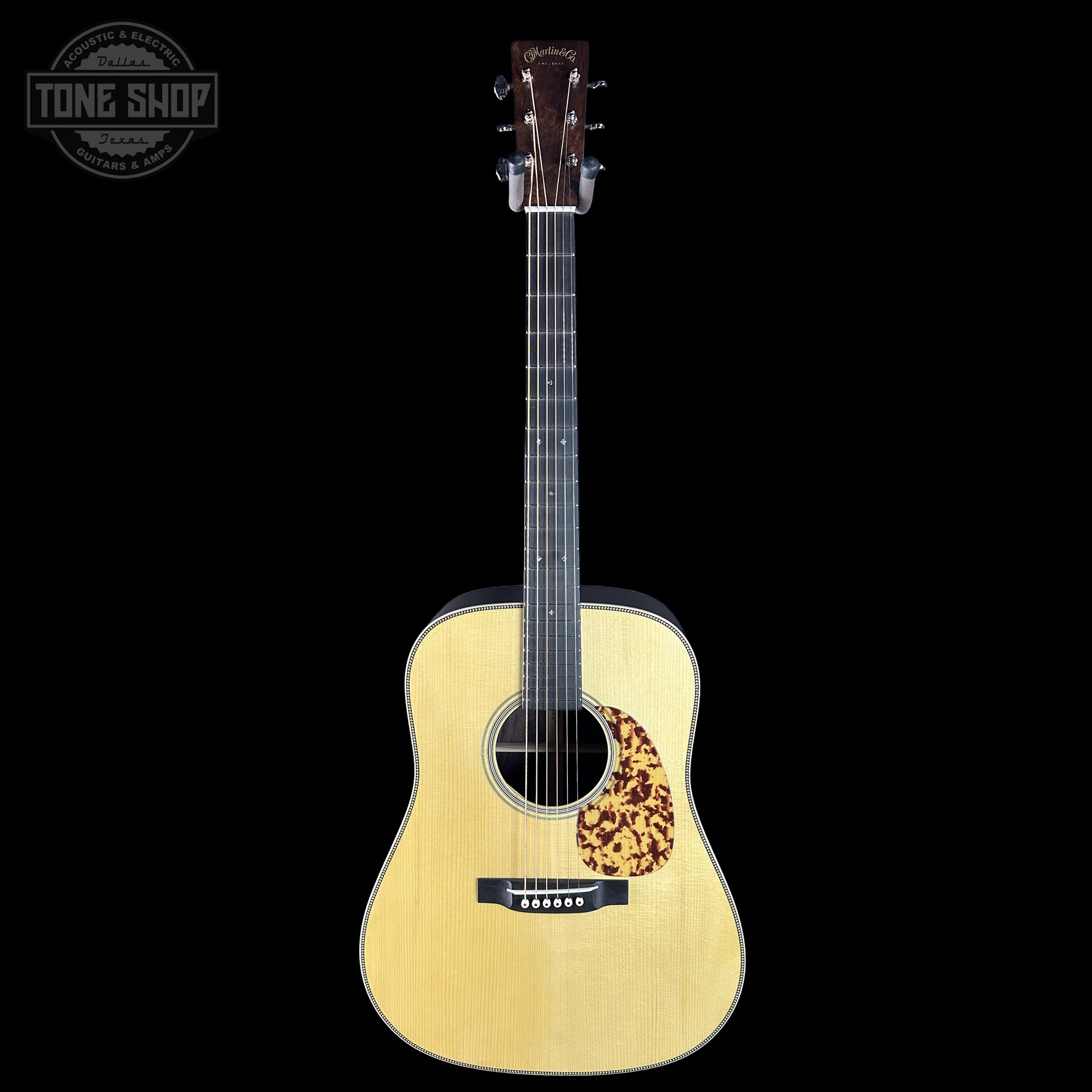 Full frontal of Martin Custom Shop Dread 14-Fret Wild Grain East Indian Rosewood 2981106.