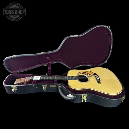 Martin Custom Shop Dread 14-Fret Wild Grain East Indian Rosewood 2981106 in case.